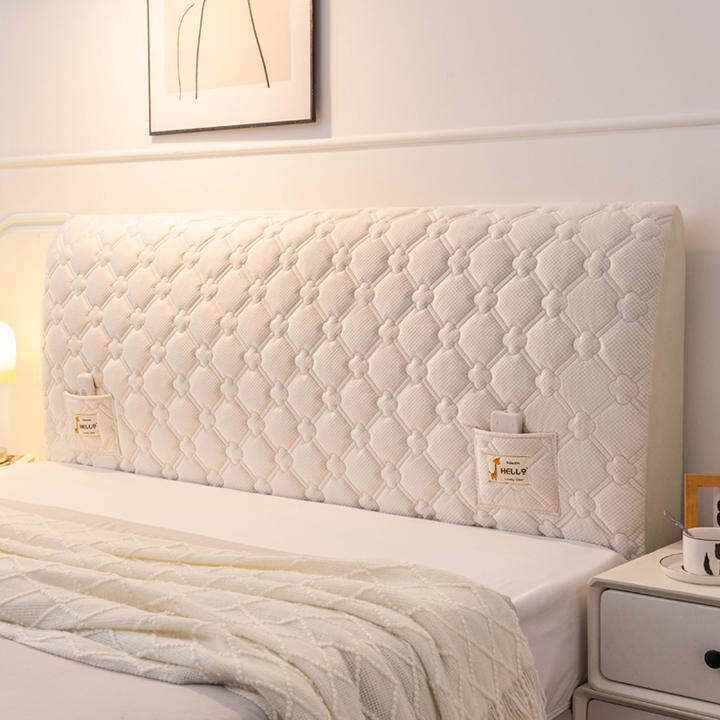 2025新款加棉全包床头套罩床头罩防撞夹棉防撞皮床保护套布艺软包