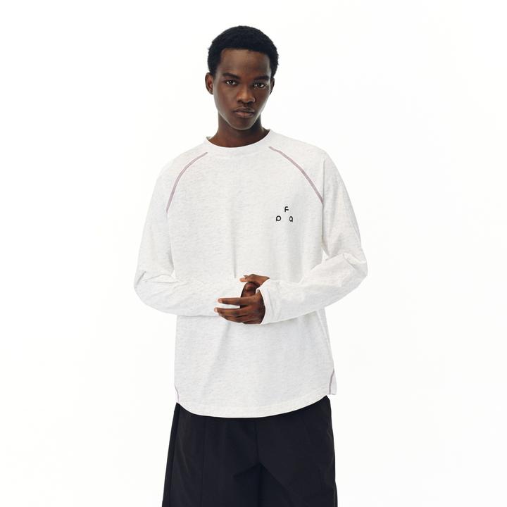 FPA欧若动感风运动长袖国潮春秋季潮流宽松圆领情侣款t恤