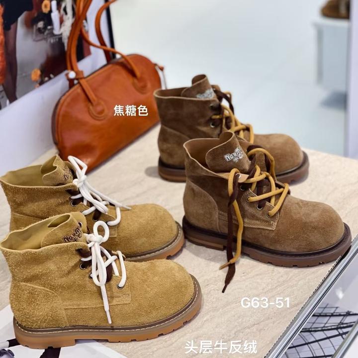 常规欧美风通用复古高帮秋季百搭休闲马丁靴女款真皮2025爆款网红