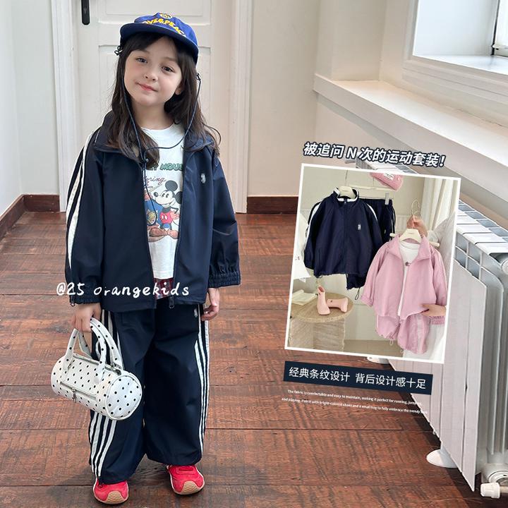 【橘子家】女童套装秋季衣服新款春秋儿HS63071