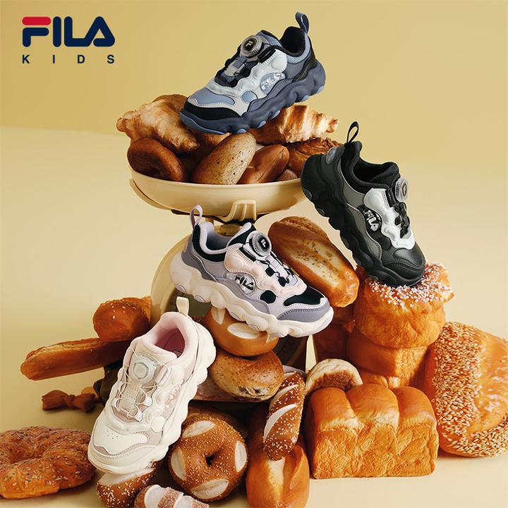 【斐乐儿童豌豆2】25年新款小童时尚运动百搭经典篮球鞋K14B541201