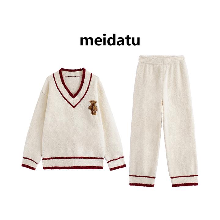 美哒兔（温暖守护）秋冬暖糯糯睡衣套装CM1165-Q