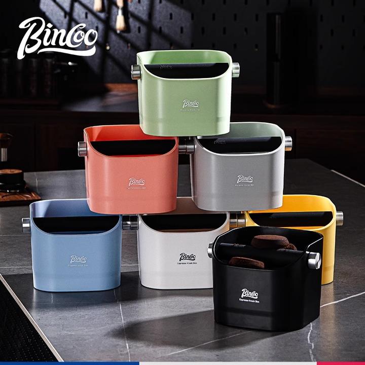 Bincoo咖啡敲渣桶家用吧台意式咖啡机废粉饼收纳工具渣敲渣桶渣盒