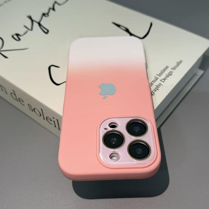 高级简约晕染液态肤感适用于苹果17promax手机壳iPhone16个性15爆