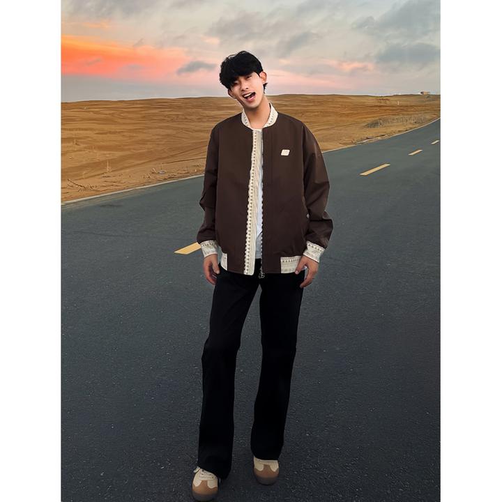 黑色cleanfit微喇西裤男高级感垂坠感修身裤子美式高街显瘦直筒裤