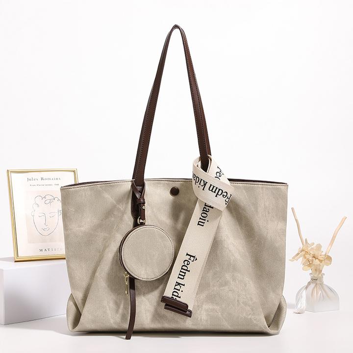 网红百搭包包女款松弛感腋下包通勤大包时尚质女士大容量高级感PU