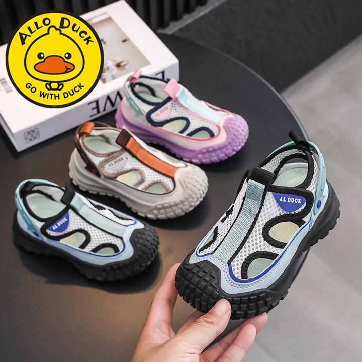 2025年儿童新款运动凉鞋夏季透气男女童校园百搭软底防滑休闲童鞋