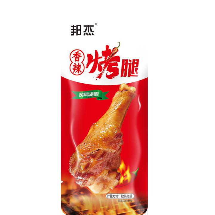 邦杰烤腿香辣小腿休闲食品超好吃零食解馋蜜汁腿鸭腿网红零食