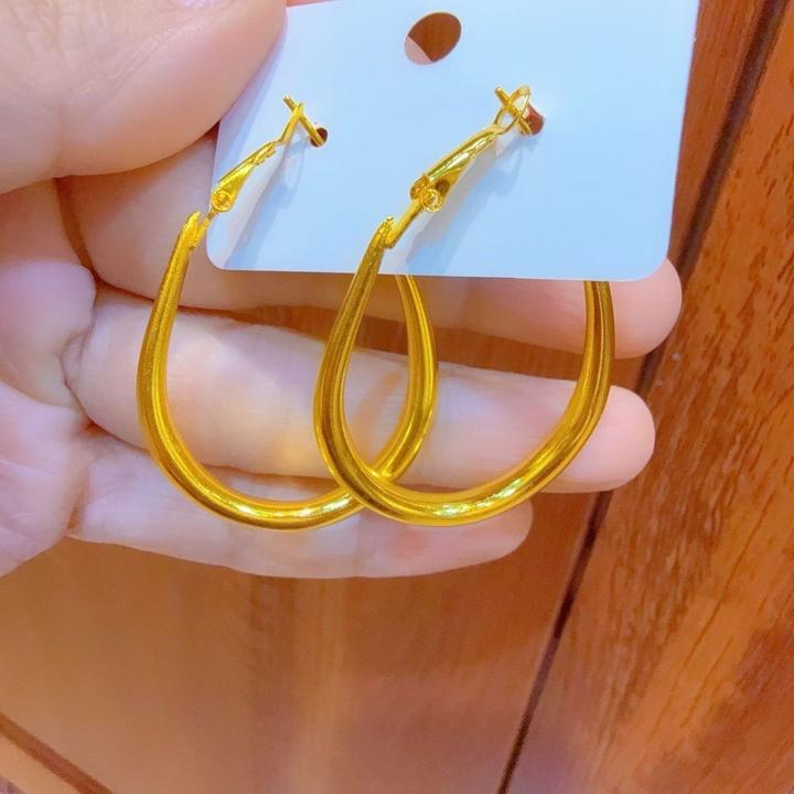 铜合金耳饰 金色耳饰510-28-1烧蓝星星/日月/云朵/宇宙耳钩耳环