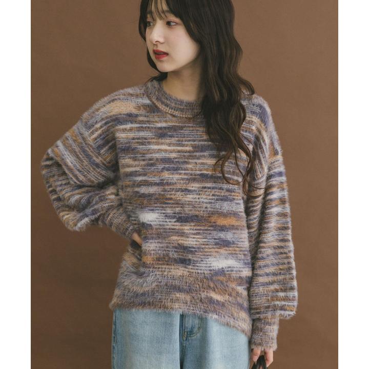 【MonTendre】秋冬新款 I 百搭圆领气质长袖上衣宽松厚款毛针织衫女