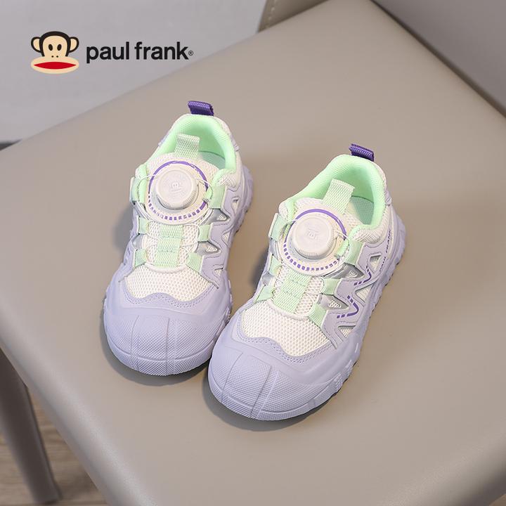 大嘴猴女童运动鞋6-12岁潮款2025春秋季女孩透气网面鞋儿童休闲鞋