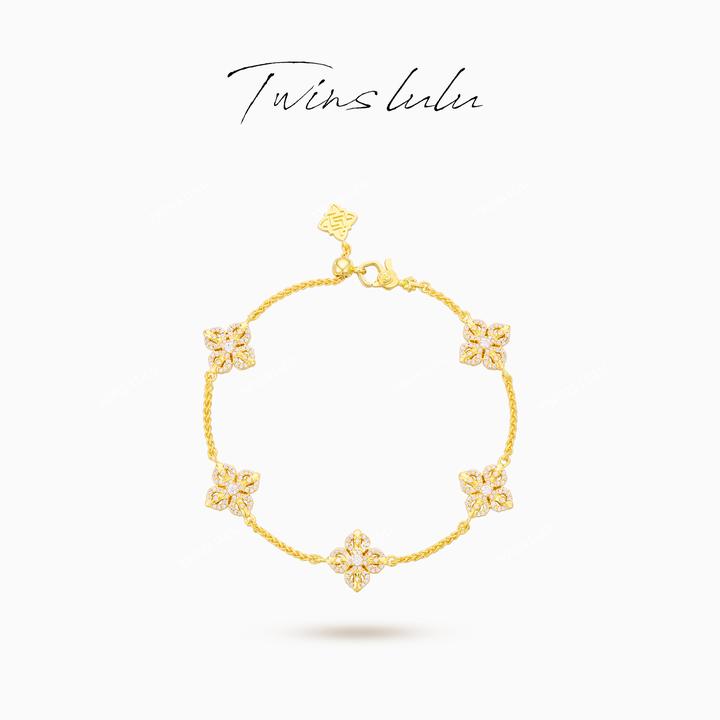 TWINS LULU 流光风 轻奢精致百搭高级感金刚杵手链TSS6926