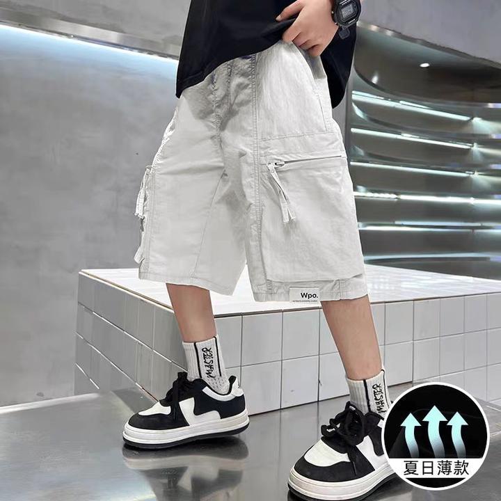 童装男童短裤夏装2025新款儿童薄款工装男孩休闲夏季裤子中大童潮