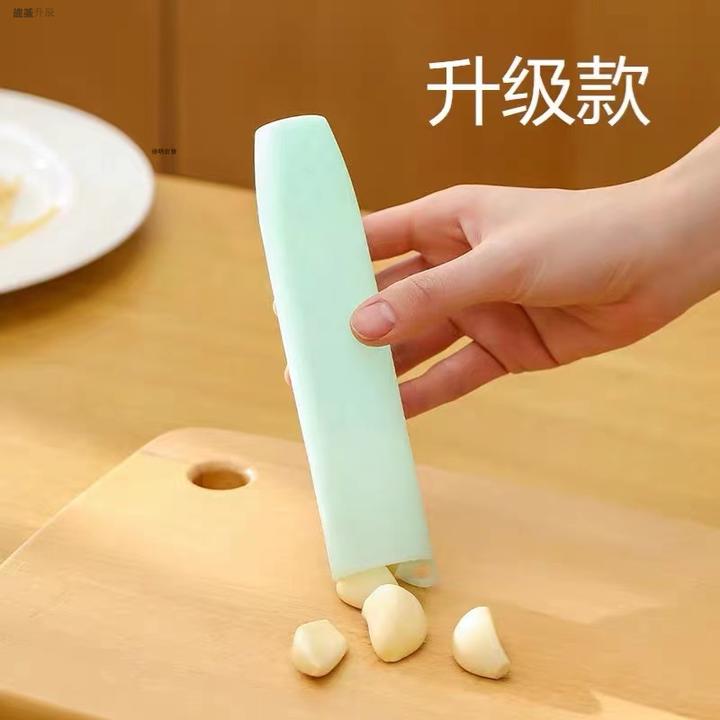 厨房滚筒压蒜器工具剥蒜皮神器快速去大蒜皮器家用硅胶手搓剥蒜器