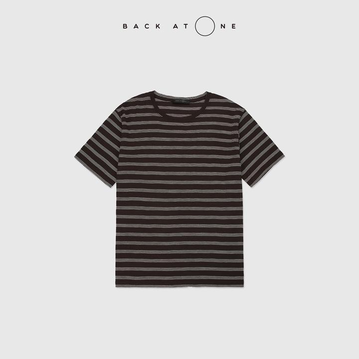 BackAtOne“冰棕美式”时尚高支可机美丽诺羊毛短袖T BFF-1BA463K-K