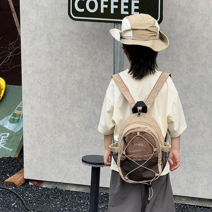 儿童包潮酷男童两用双肩背包韩版时尚女孩胸包宝宝外出轻便斜挎包