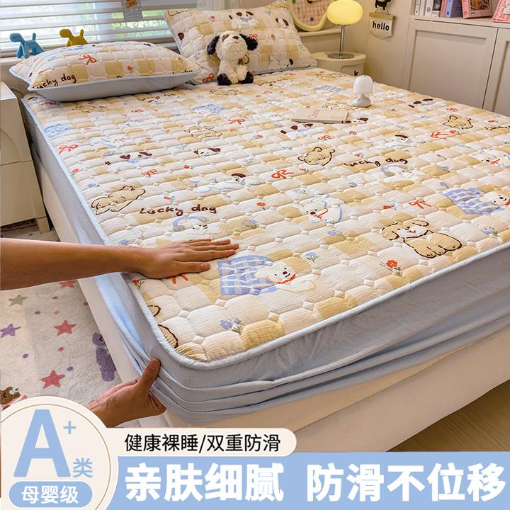 2025新款A类夹棉床笠床罩床垫防尘防滑床单罩加厚床笠保护罩床套