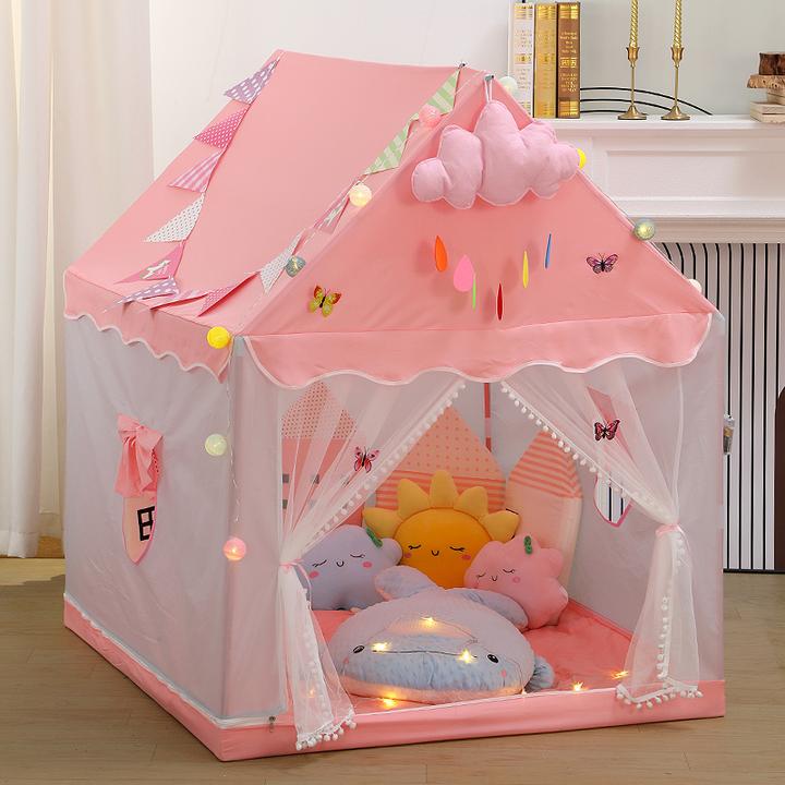 儿童帐篷室内公主互动家用男女孩梦幻游戏屋宝宝生日礼物玩具城堡