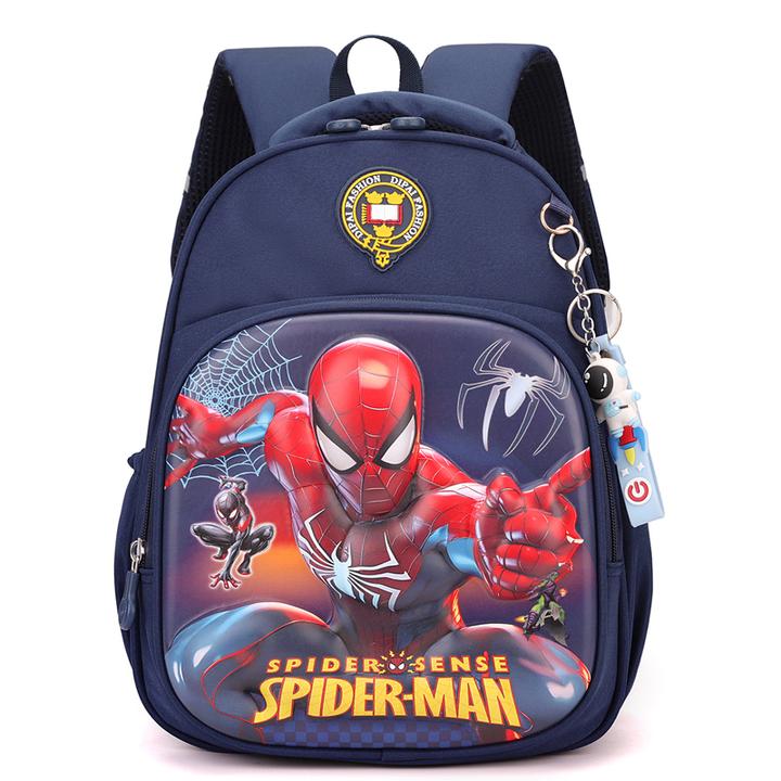 蜘蛛侠书包幼儿园男孩卡通可爱小中大班双肩包女童库洛米爱莎背包