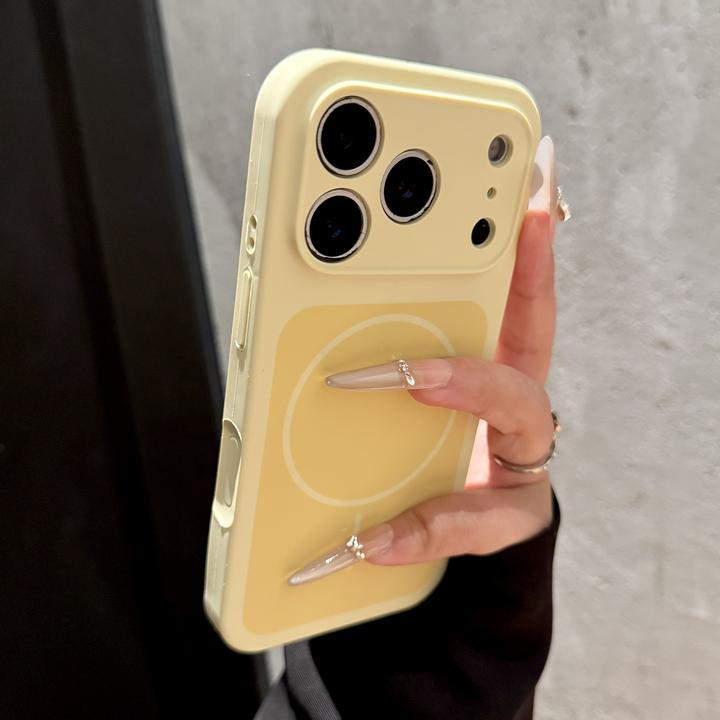 亲肤手感苹果17promax手机壳磁吸17pro液态硅胶磁吸Air防滑全包边