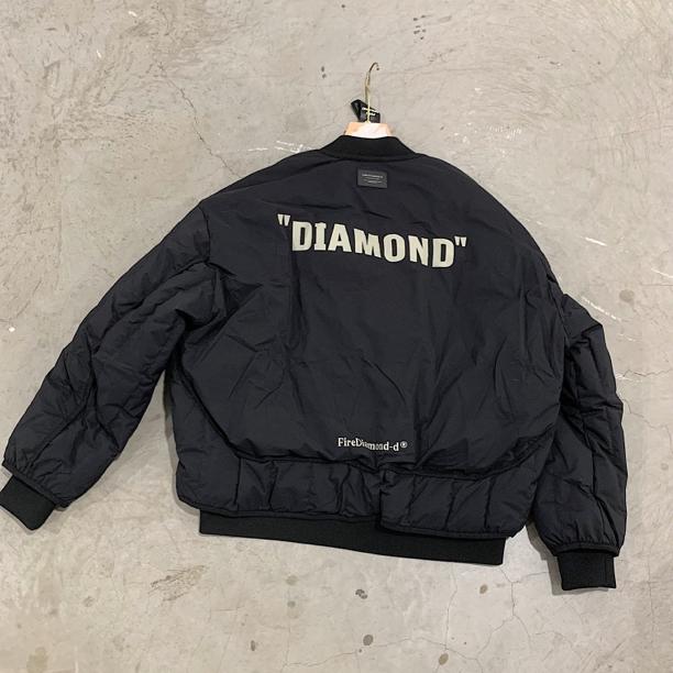 24010【轻奢极寒系列】美式加厚棒球拼接飞行外套