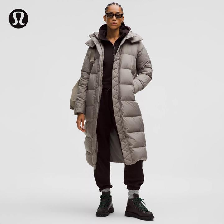 Wunder Puff 女士长款羽绒外套 防风 拒水丨lululemon丨LW4CAGS