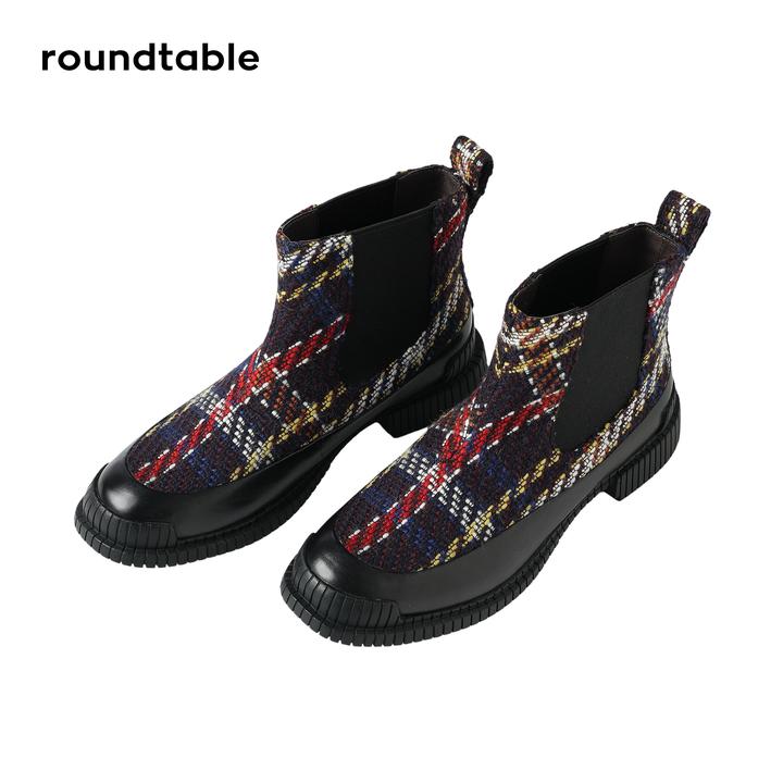 莉小姐Selected【TEW8405590】复古系列-百搭厚底秋冬短靴