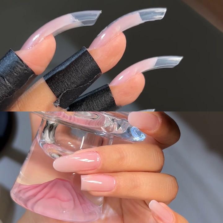 光纯 美甲甲膜延长甲膜  高硬有色专用延长胶15ML