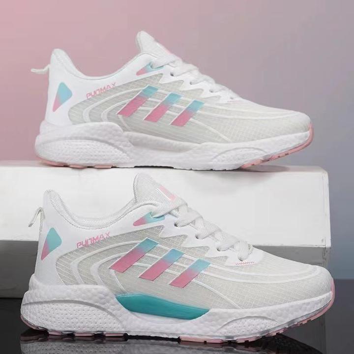 男鞋20时尚潮流情侣网面透气运动鞋青少年休闲舒适老爹鞋