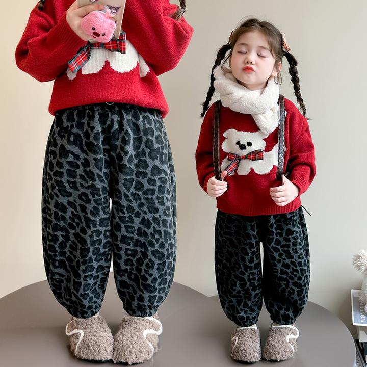 米乐鼠&童装儿童女童男童独特洋气时髦宝宝秋季女3岁女童打底裤