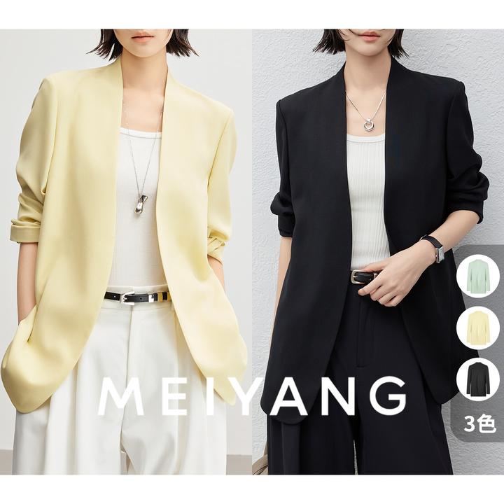 A美洋MEIYANG 【商场同款】墨尔本三号西装 简约通勤西服外套-周一