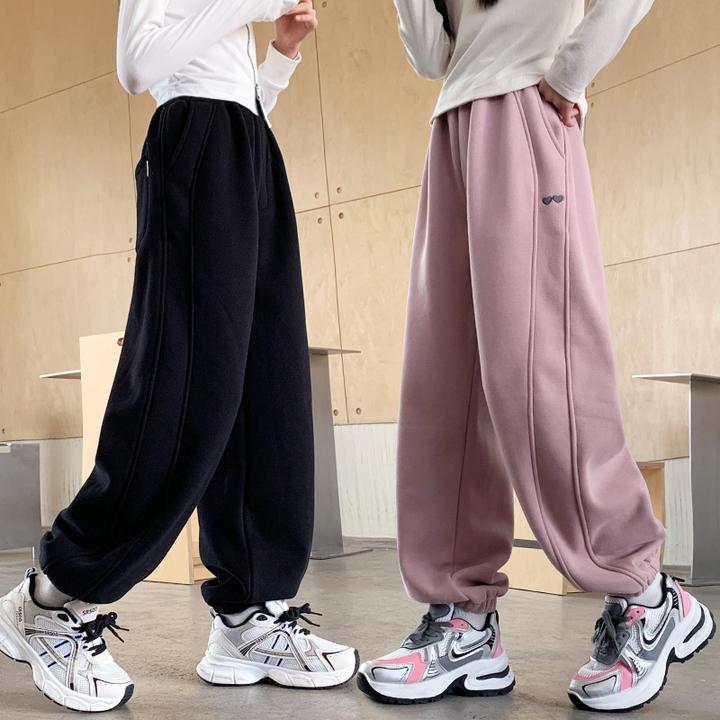 【2025春季新款】女童运动裤春秋季中大童宽松休闲裤