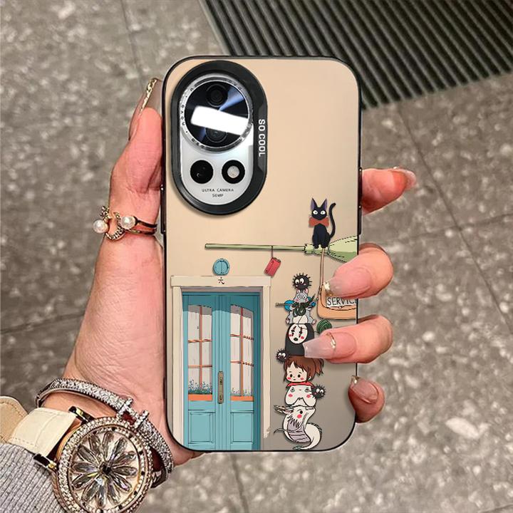 千与千寻适用于华为nova14手机壳13新款外壳12磨砂彩银防摔保护套