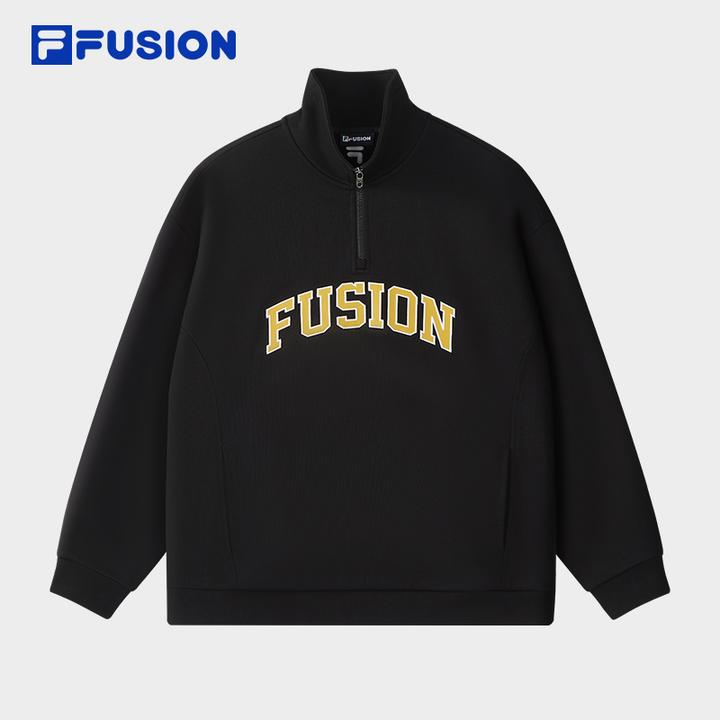 【秋冬爆款】FUSION斐乐潮牌情侣款针织休闲纯棉上衣T11U533202F