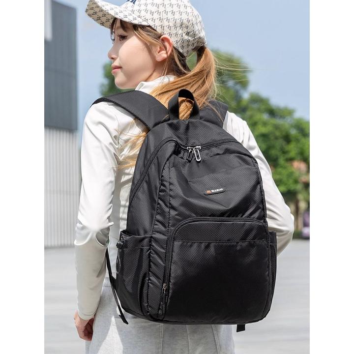 双肩包女2025新款时尚运动大容量旅行背包旅游休闲轻便初高中书包