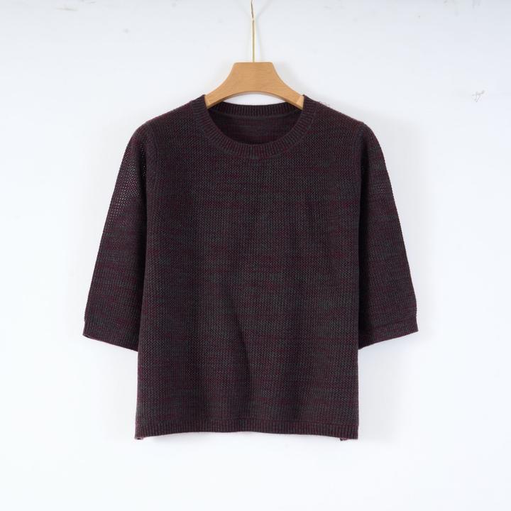 天山名品【100%山羊绒】新款圆领简约气质百搭羊绒秋冬---YTNL5253T