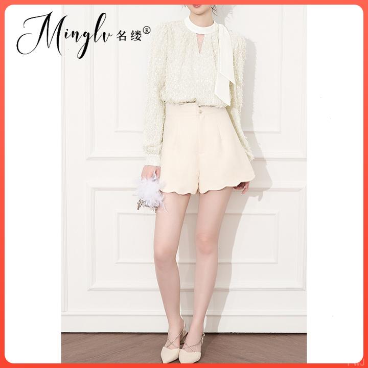 法式女装高级感2025小众气质设计感女时尚秋季新款名缕长袖衬衫