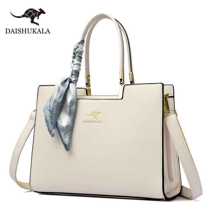 利莱袋鼠大气女士包包2025新款高级感手提包软皮中年妈妈生日礼物