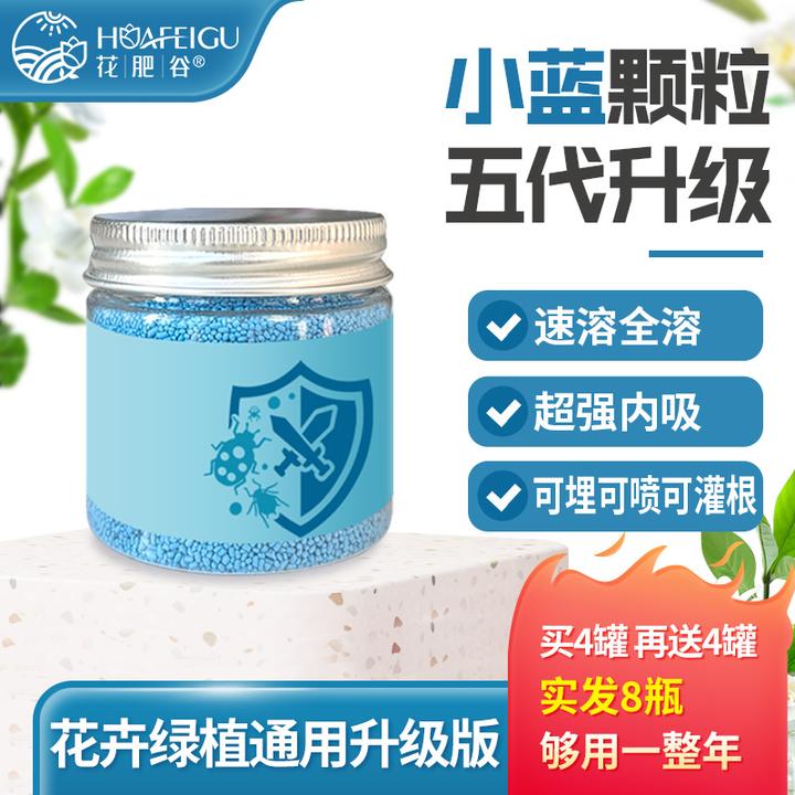 【预防虫害】花肥谷小蓝五代升级小黑飞蚜虫小白飞蜜虫