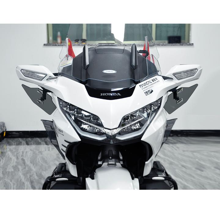 适用本田金翼GL1800 F6B手部挡风玻璃巡航导流罩导流板风挡18-25