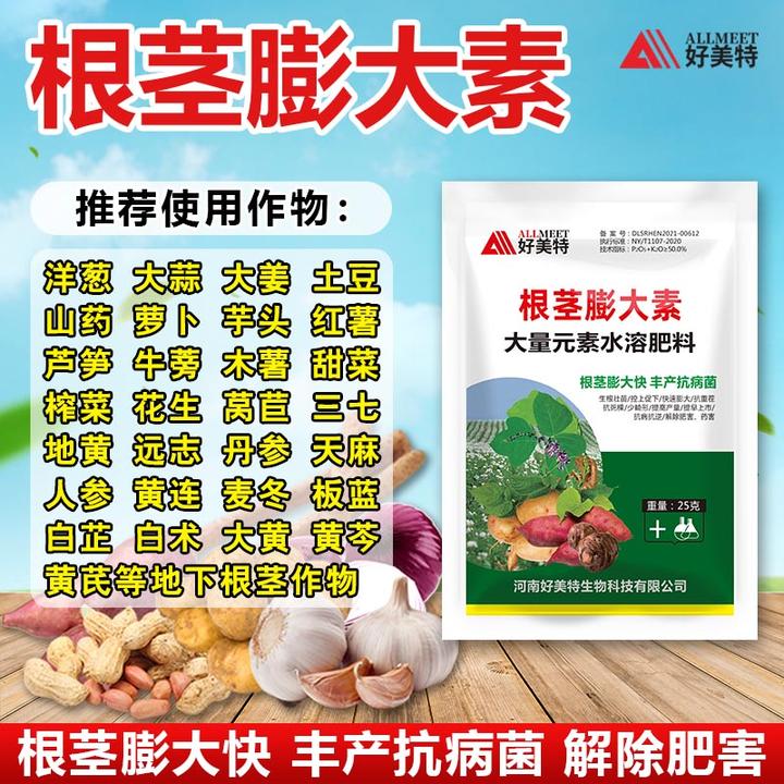 根茎膨大素叶面肥地下专用大蒜洋葱土豆红薯三七生姜