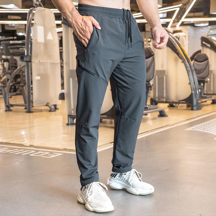 2024 秋季新款男士运动健身长裤跑步训练服休闲微弹裤子男