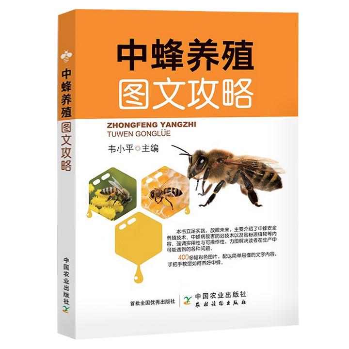 中蜂养殖图文攻略 养蜂技术书蜜蜂养殖技术中蜂胡蜂养殖技术书