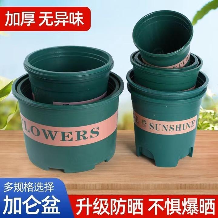 花盆特价阳台绿萝盆栽吊兰月季花盆实惠清仓加仑盆特大号花盆树脂