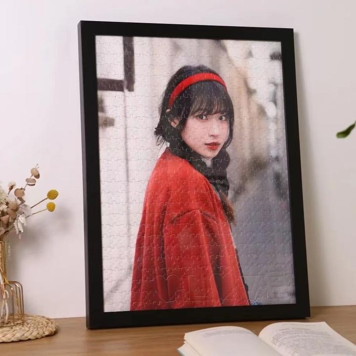 定制拼图照片送对象生日礼物520七夕礼物diy送女朋友情人节礼物