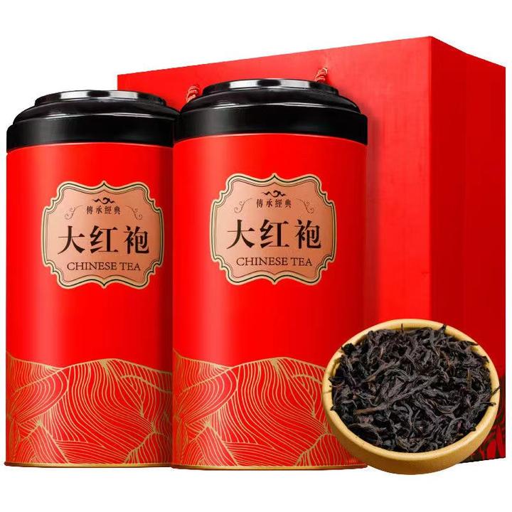 【大分量400g】大红袍茶叶2025新茶正宗武夷岩茶浓香型批发过节送礼