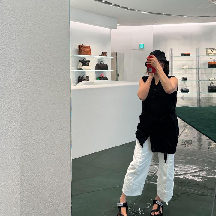 COCOLINDA | 挽边牛仔裤弯刀裤 N2081