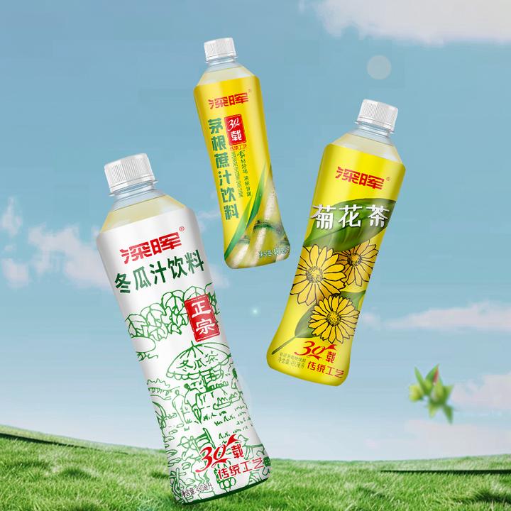 深晖冬瓜茶菊花茶茅根甘蔗汁批发饮料好喝凉茶甘蔗冬瓜果蔬汁饮品