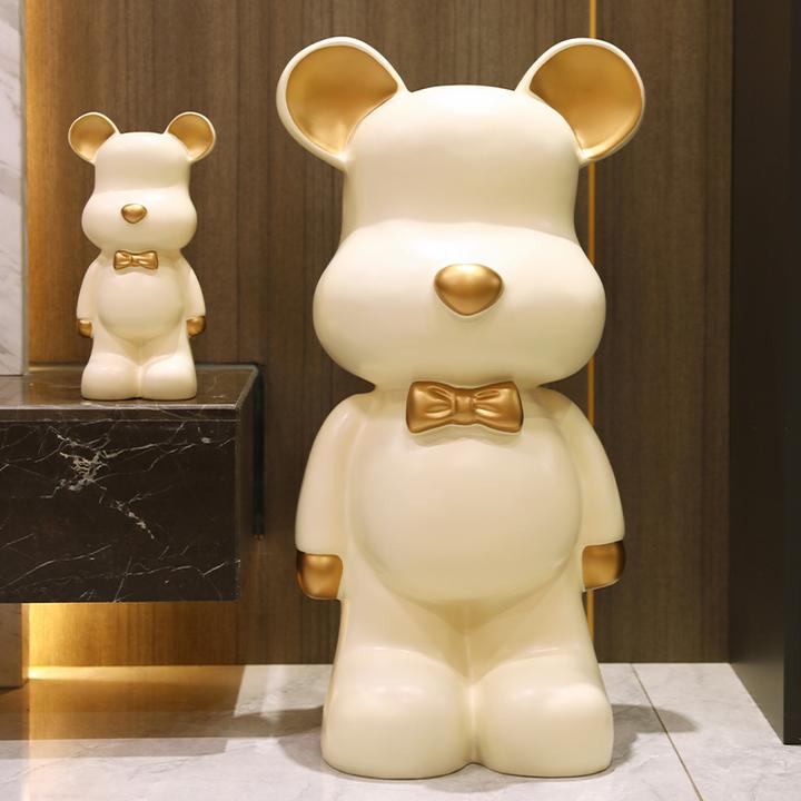 网红熊存钱罐2025新款储钱罐摆件家居装饰品摆设只进不出生日礼物