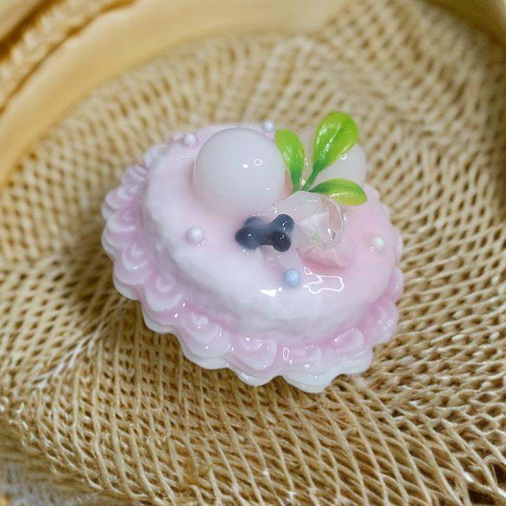 手工荔枝玫瑰捏捏乐蛋糕